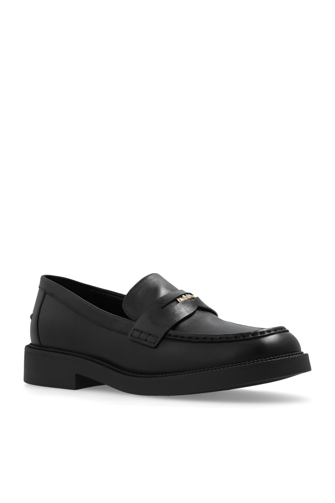 Michael kors loafers mens on sale black